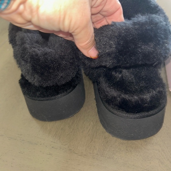 Stelle genuine suede platform slippers size 7 - Picture 4 of 8